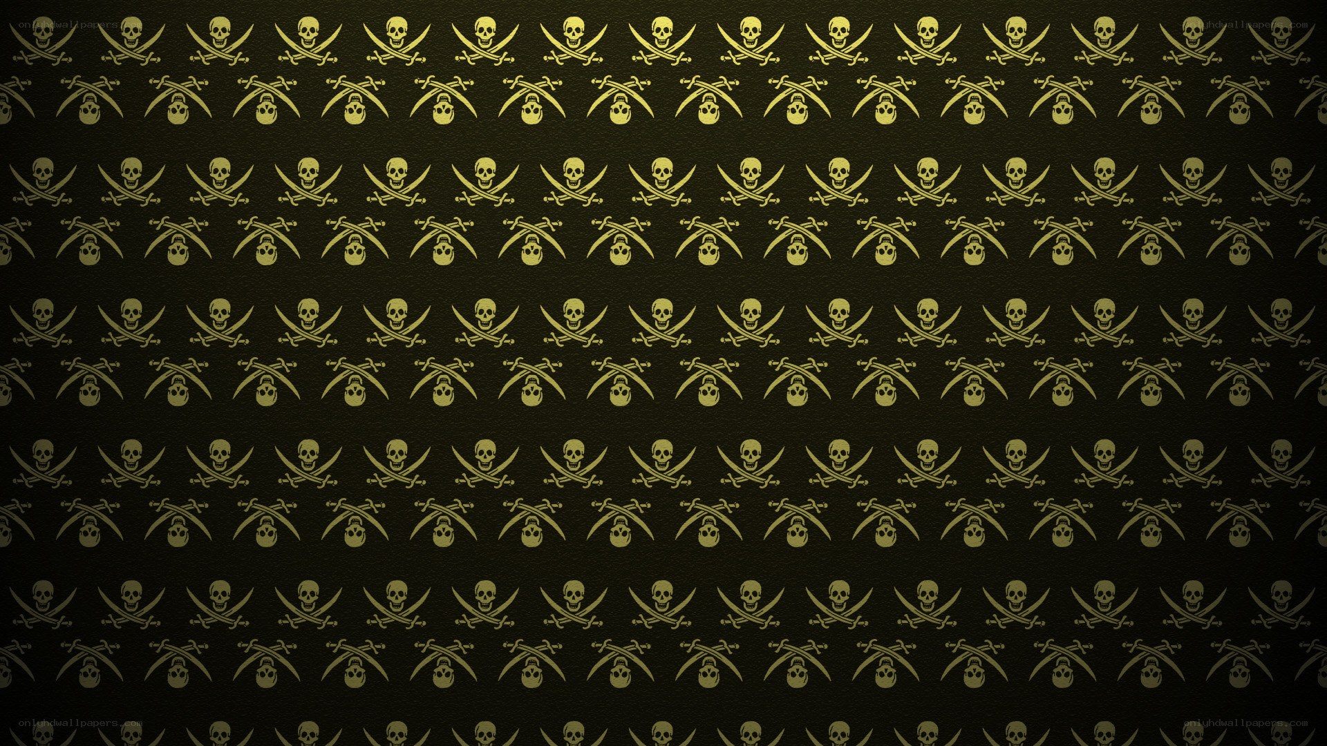 skull and crossbones pattern