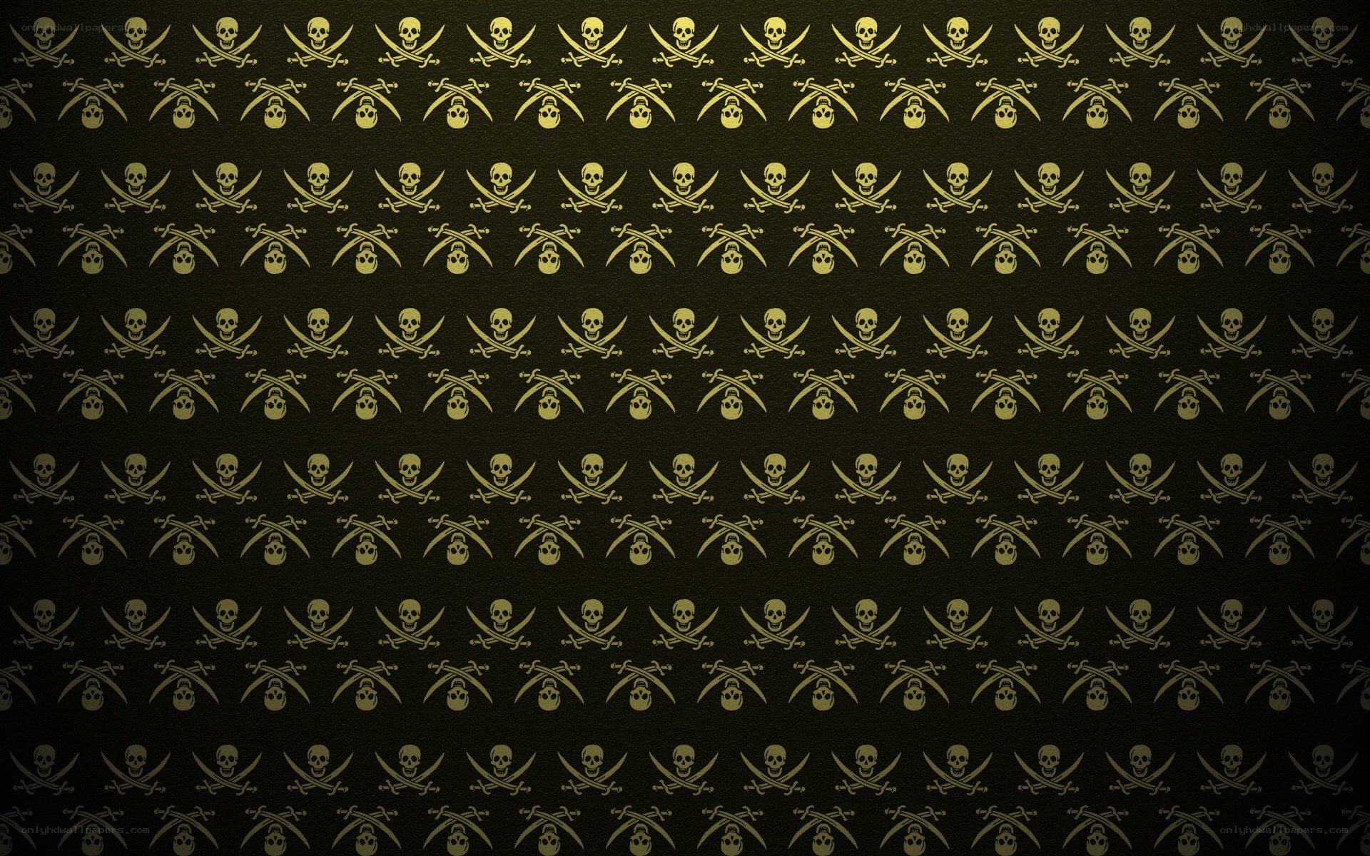 skull and crossbones pattern