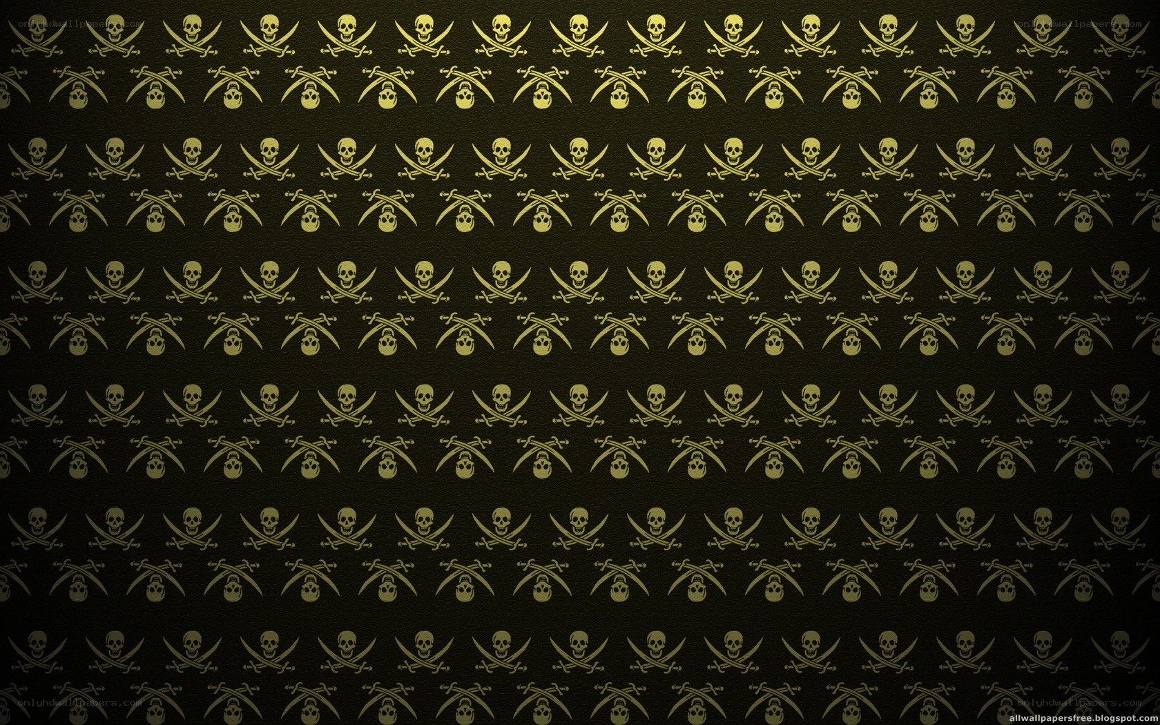 skull and crossbones pattern