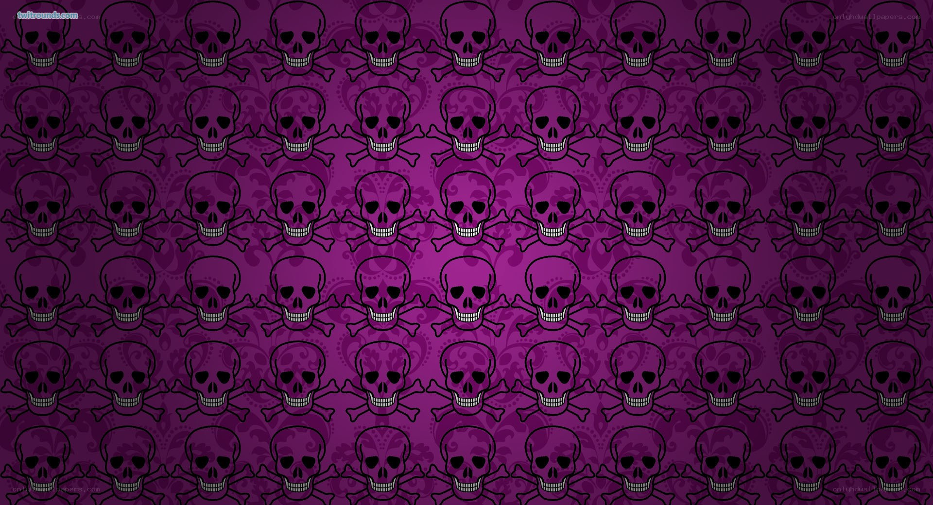 skull and crossbones pattern