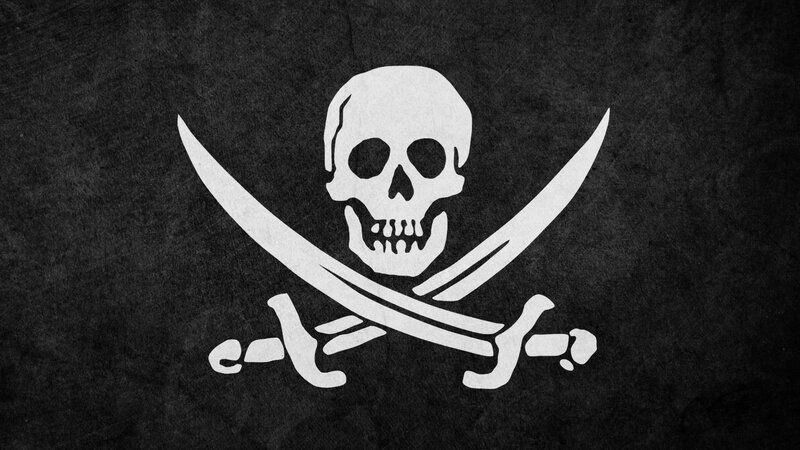 skull and crossbones pirate flag