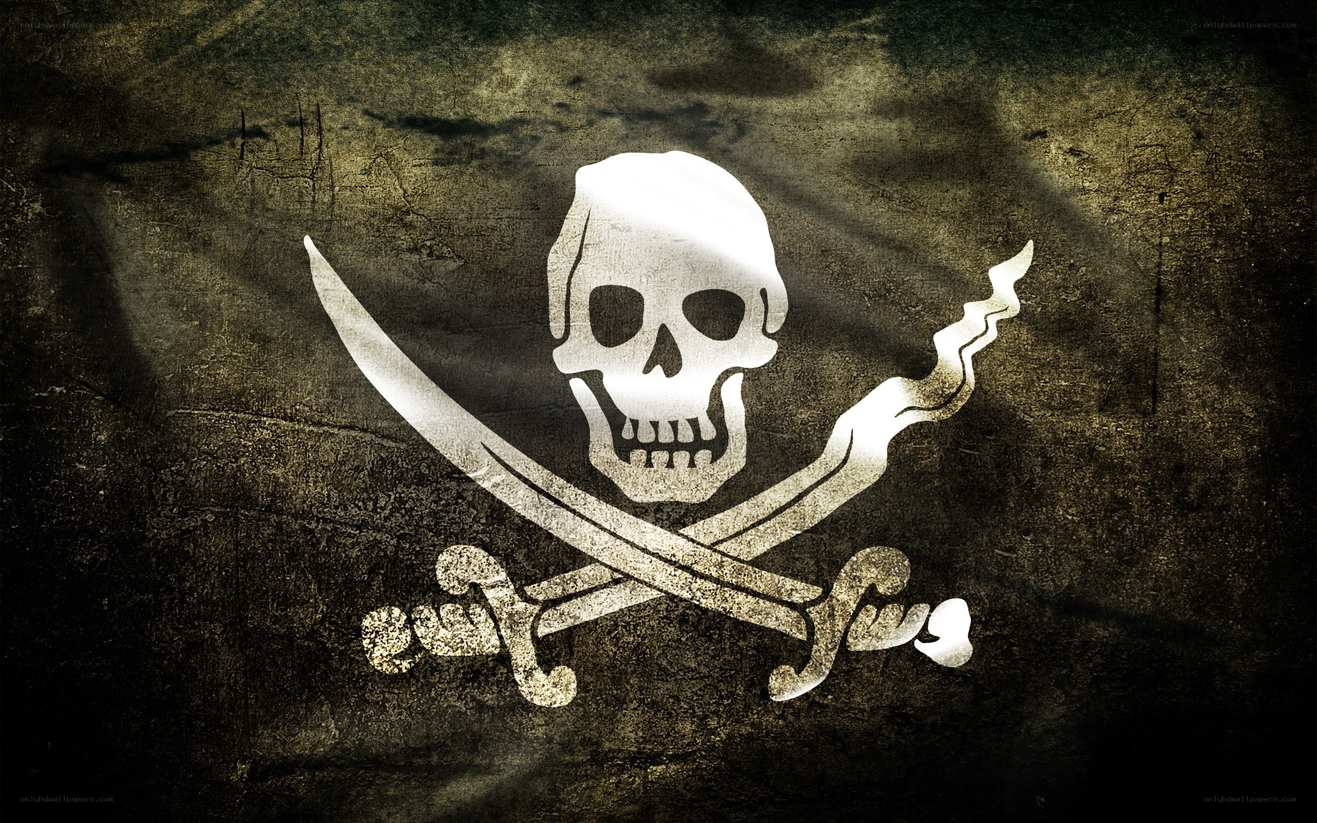skull and crossbones pirate flag