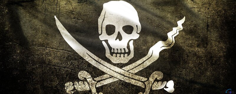 skull and crossbones pirate flag