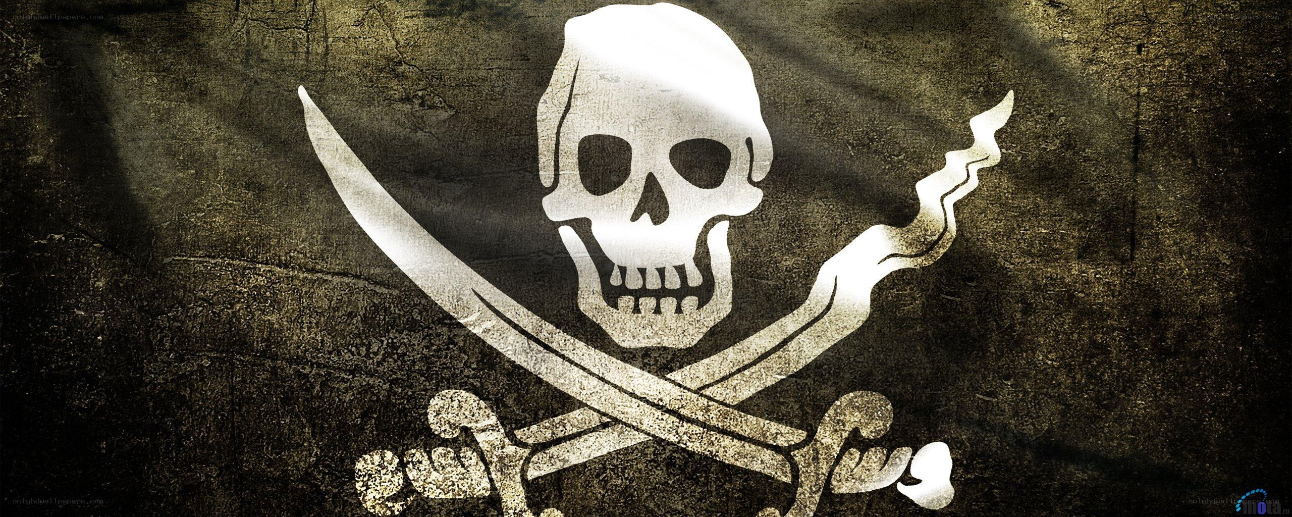 skull and crossbones pirate flag