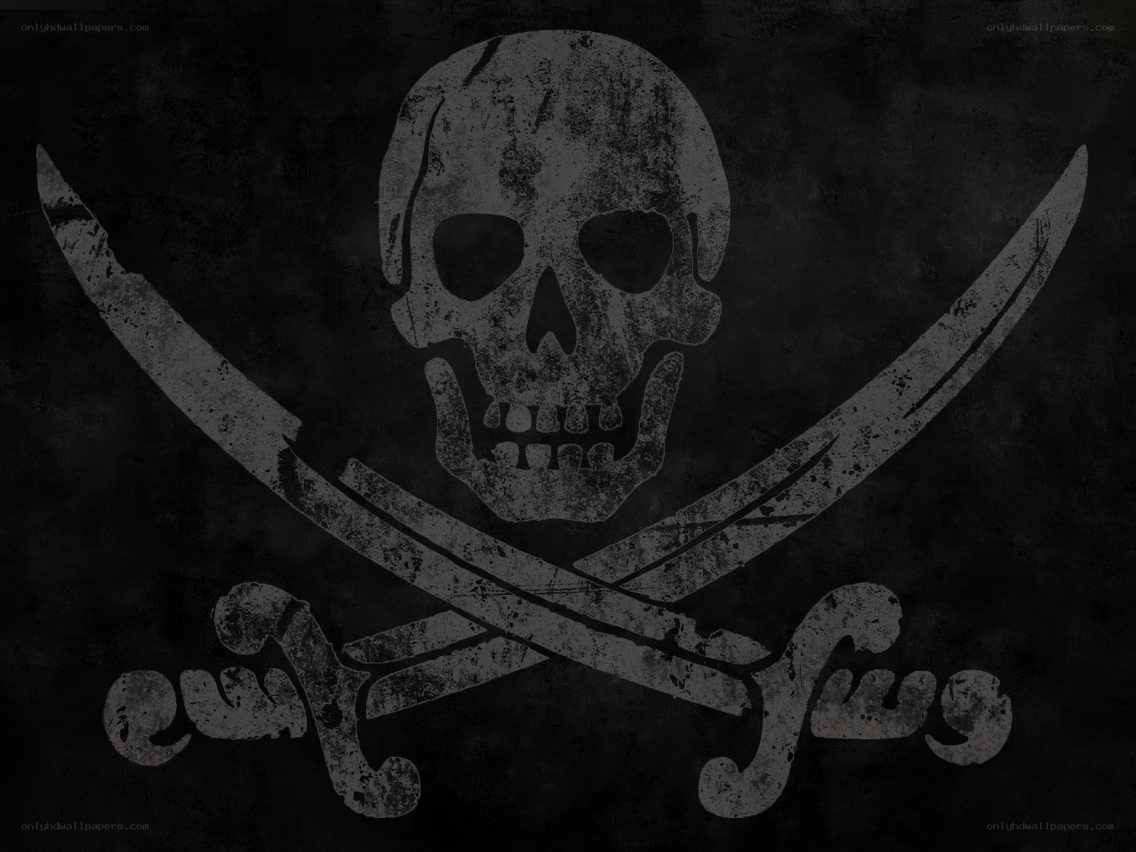 skull and crossbones pirate flag