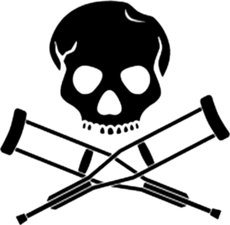 Skull and Crutches