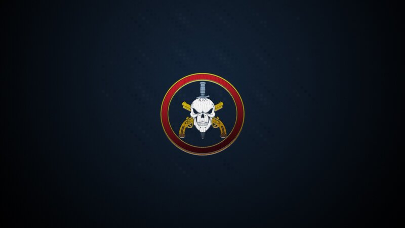 skull and guns emblem