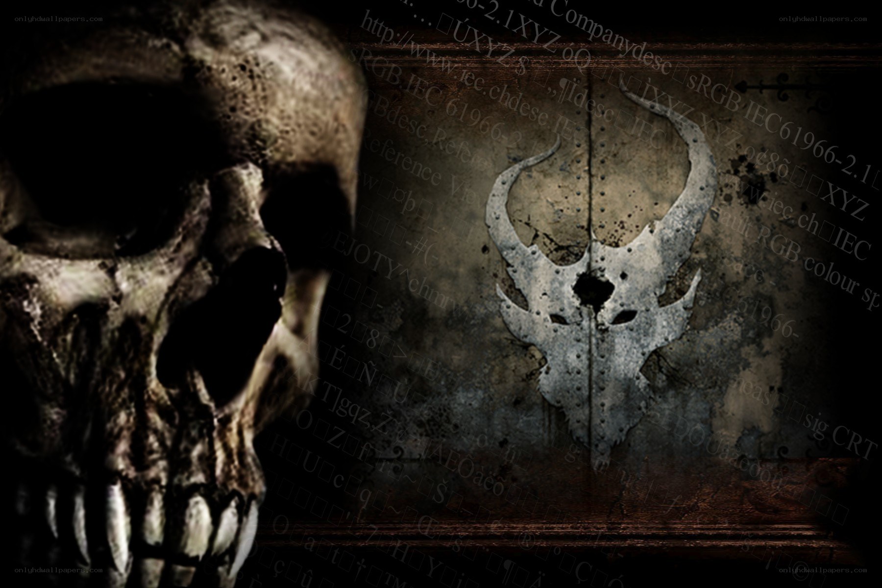 skull and skull emblem