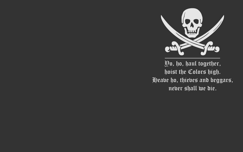 Skull and Swords — Black, Dark, Illustration