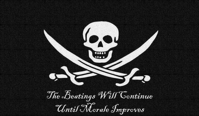 Skull and Swords — Black