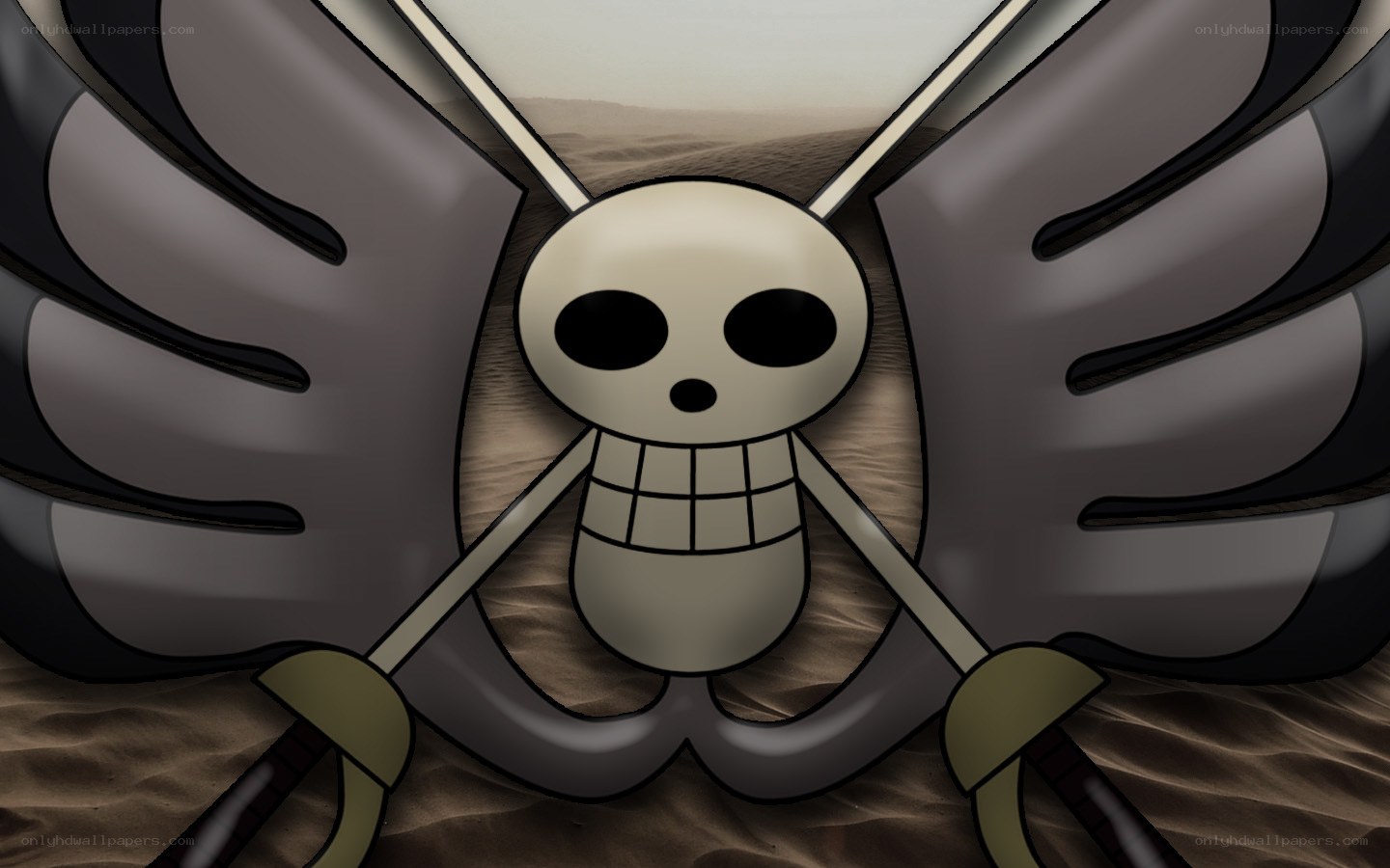 skull and swords emblem