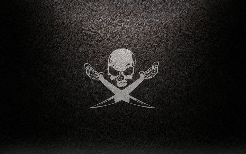 skull and swords logo