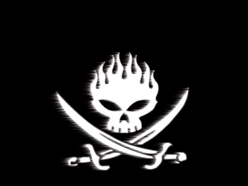 skull and swords pirate flag