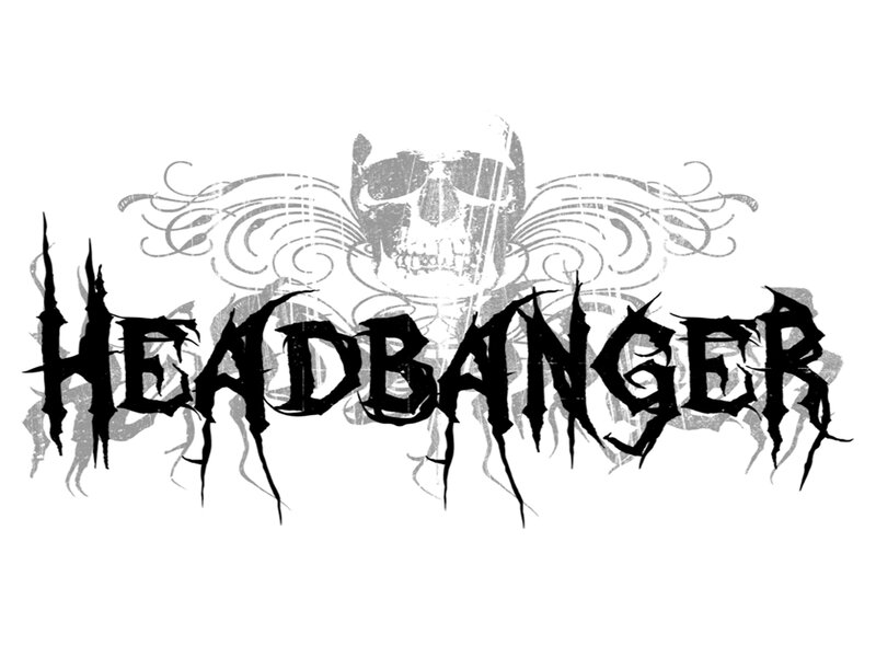 Skull and Text Logo