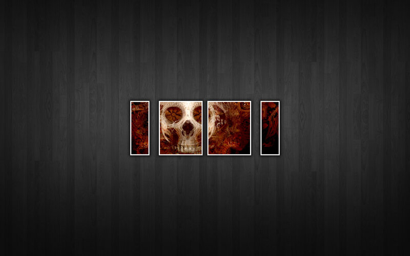 Skull Artwork Panels