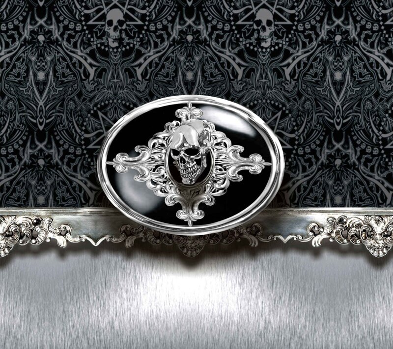 Skull Belt Buckle