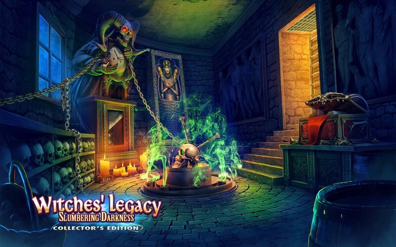 Skull Cauldron in Dungeon