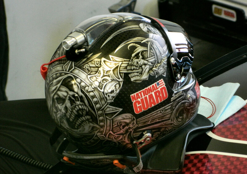Skull-decorated Helmet
