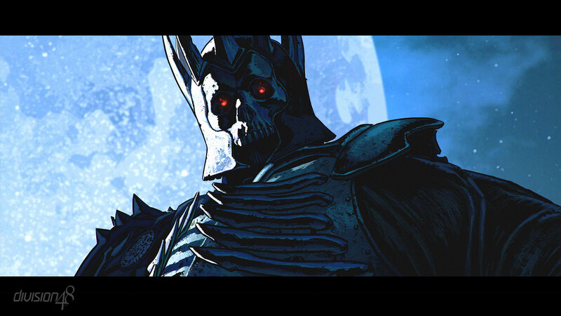 Skull-faced Armored Figure
