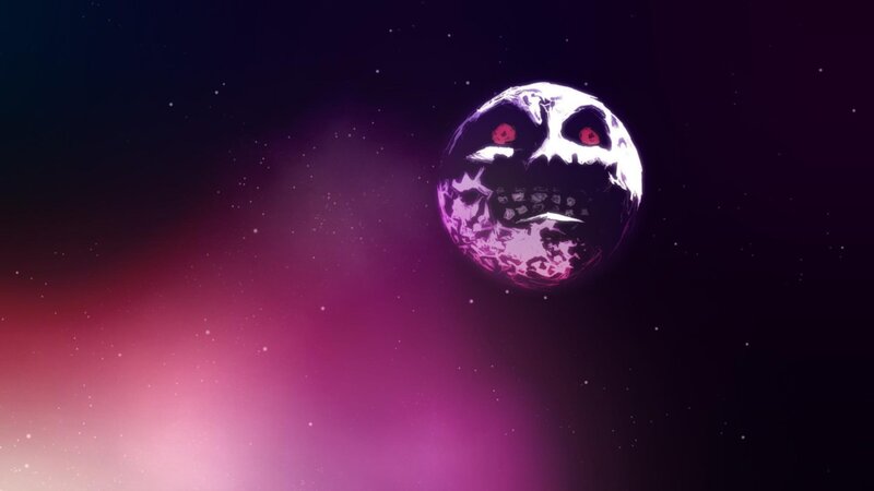 Skull-faced Planet — Purple
