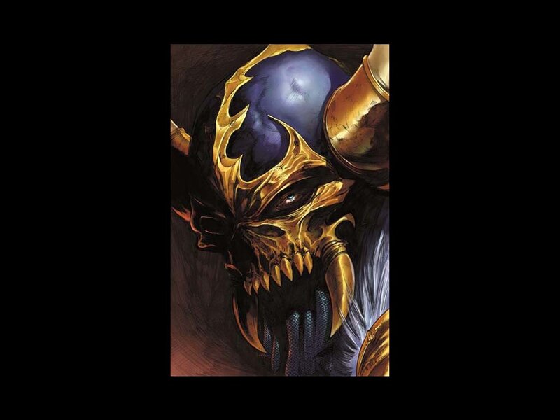 Skull-faced Warrior