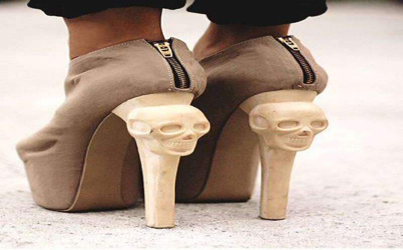 Skull-heeled Shoes