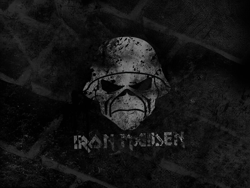 Skull in Helmet — Black, Dark