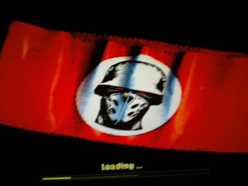 Skull in Helmet Logo