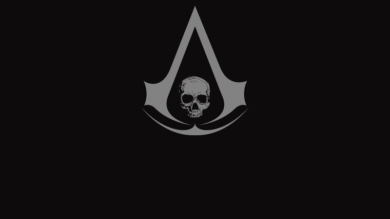 Skull in Hooded Symbol — Black, Dark