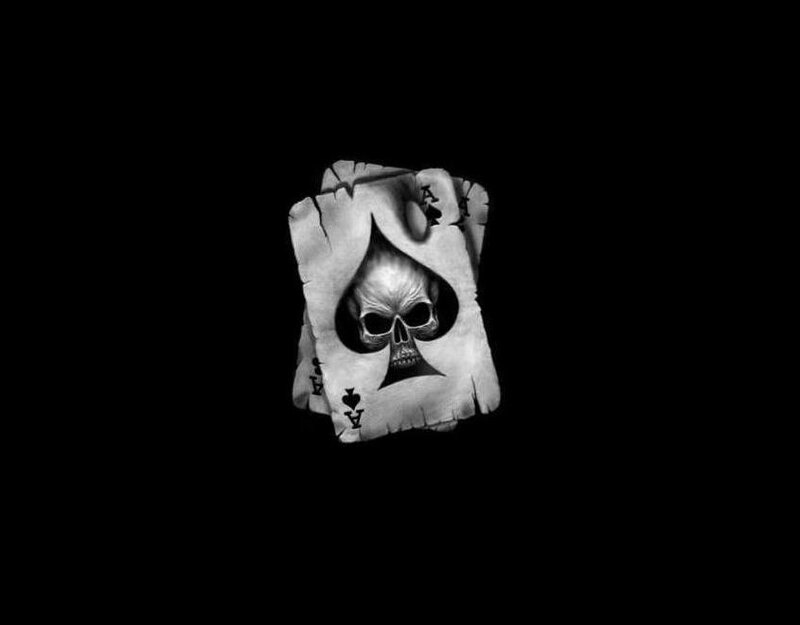 Skull in Playing Cards