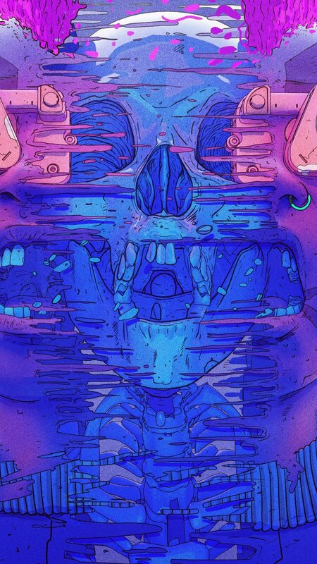 Skull in Water