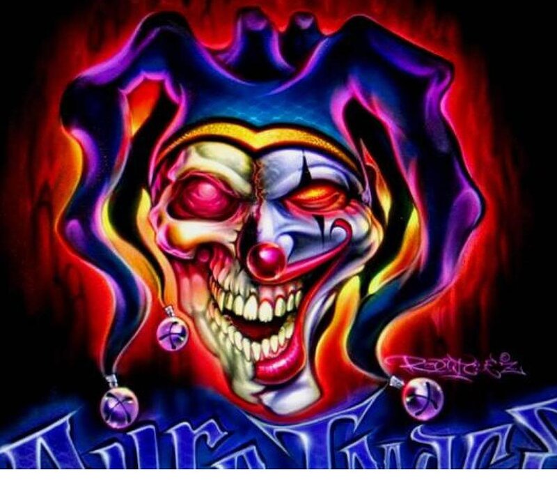 Skull Jester Clown