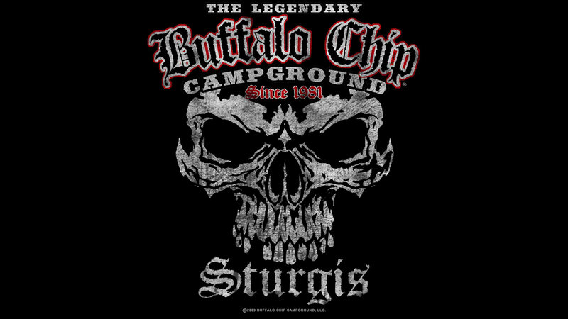 Skull Logo on Black