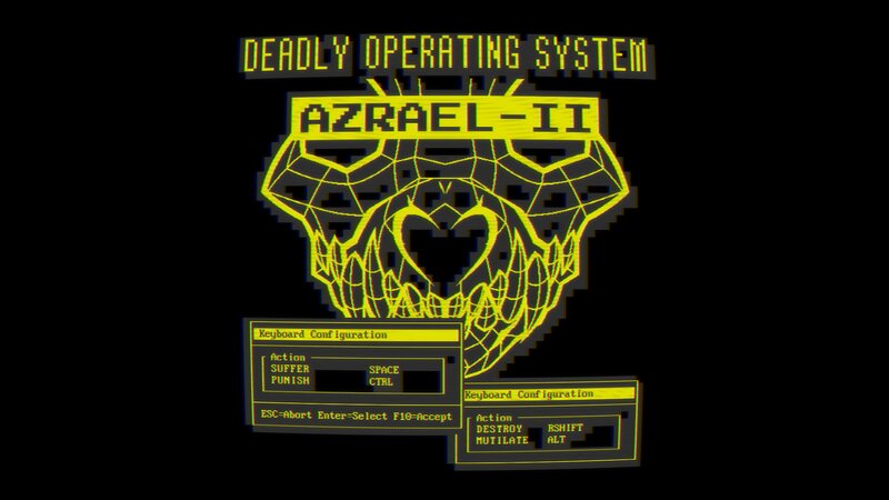 Skull Logo with Keyboard Menus