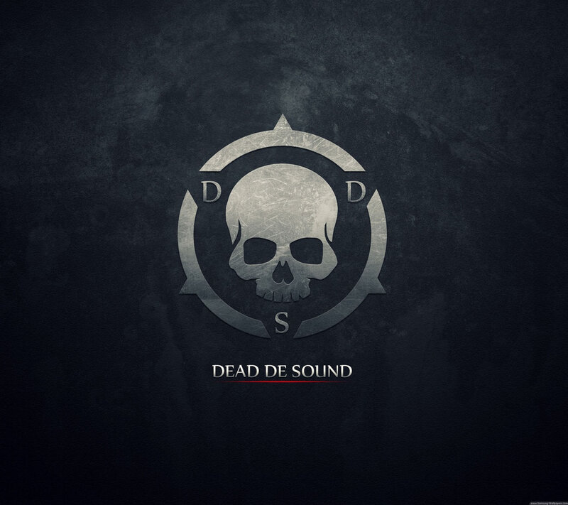 Skull Logo with Letters — Black