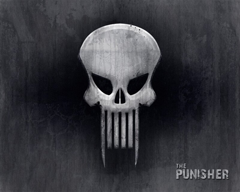 Skull Logo with Spikes
