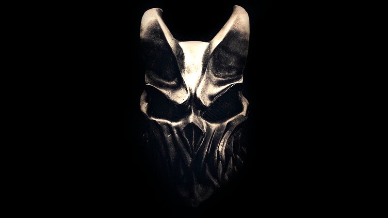 Skull Mask with Horns
