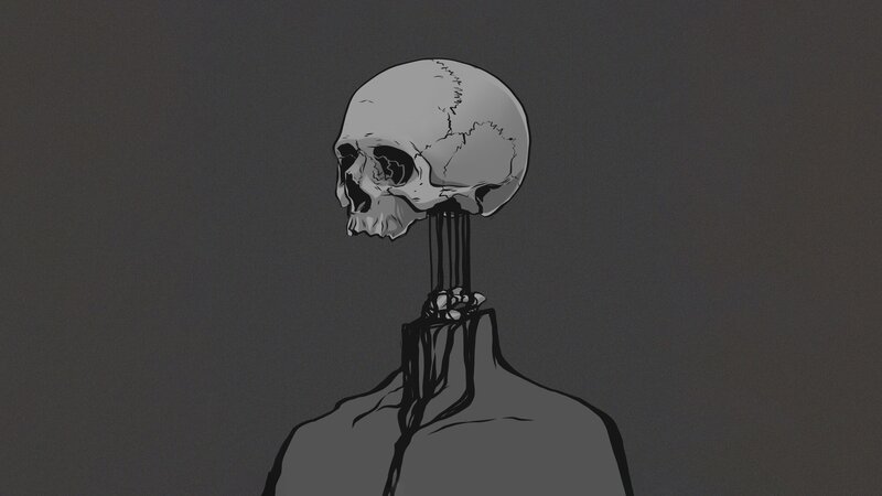 Skull on a Neck