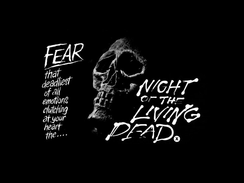 Skull on Black Background — Dark, Ominous, Illustration