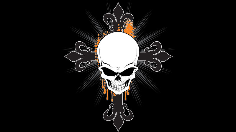 Skull on Cross