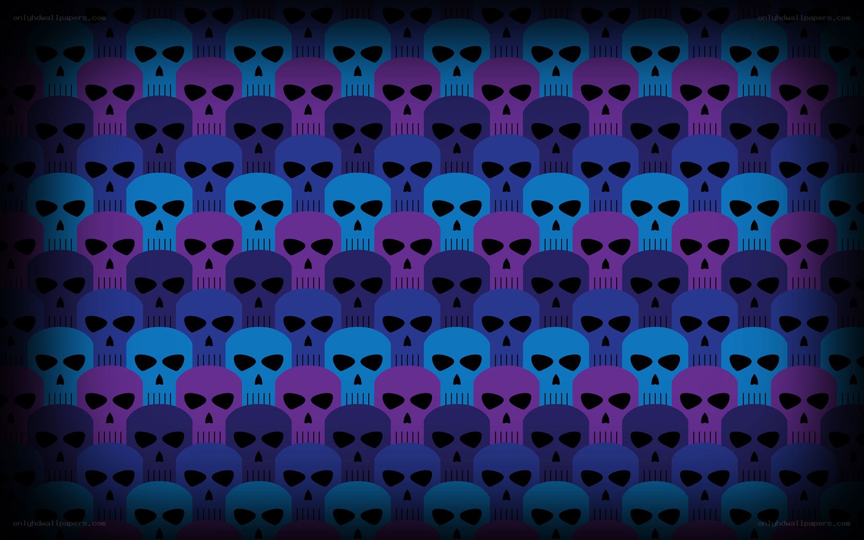 skull pattern background
