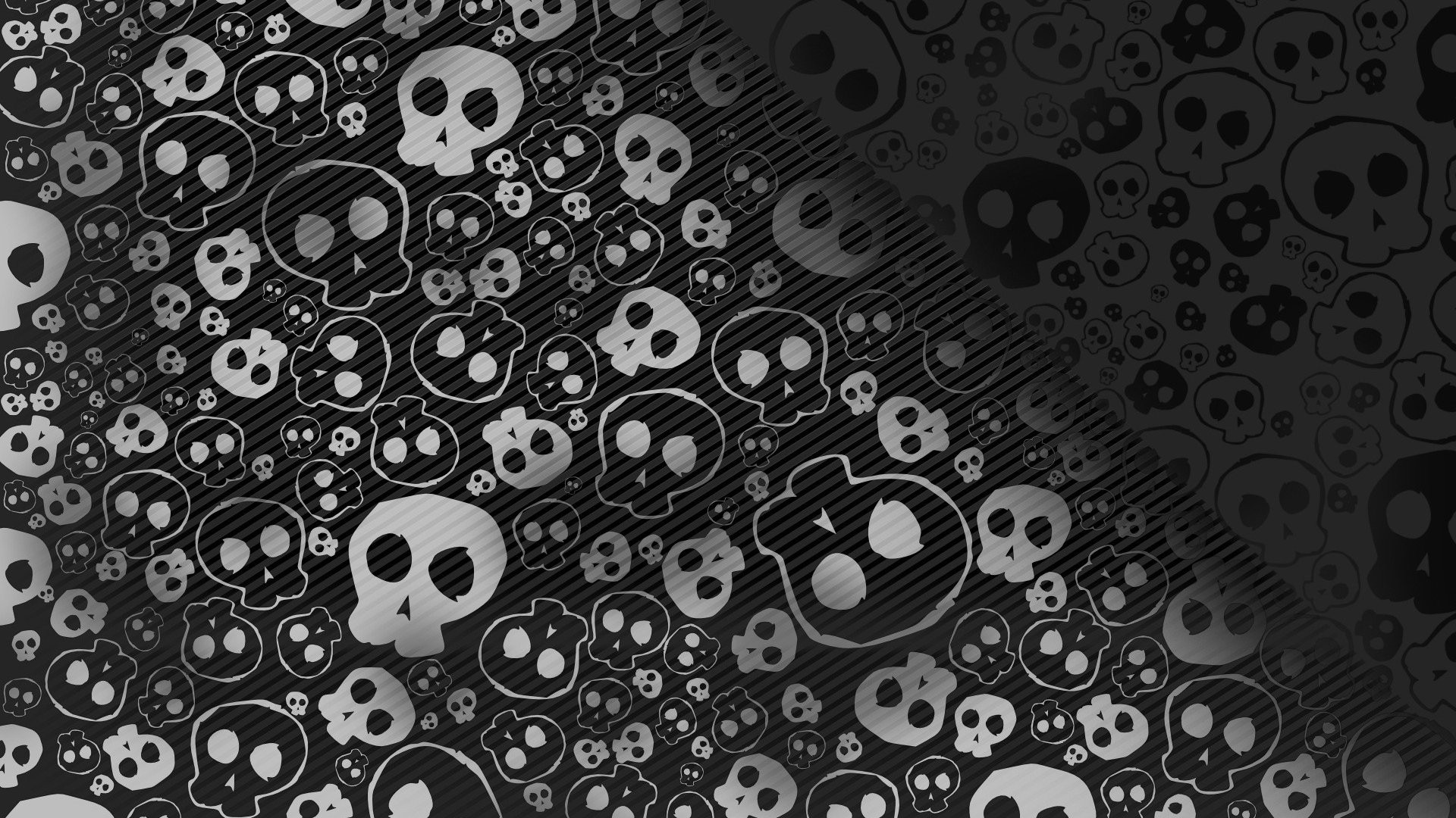skull pattern background