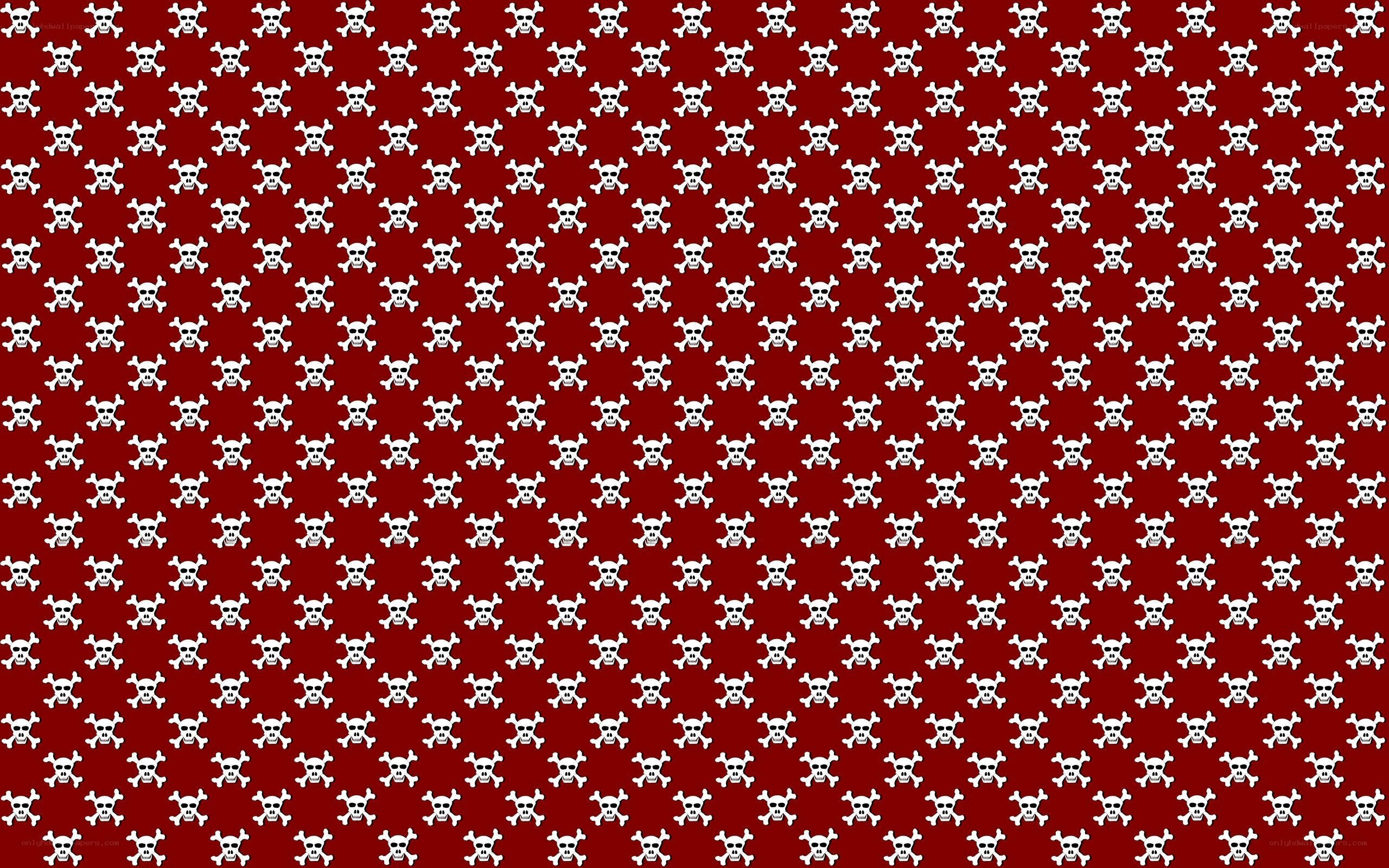 skull pattern background