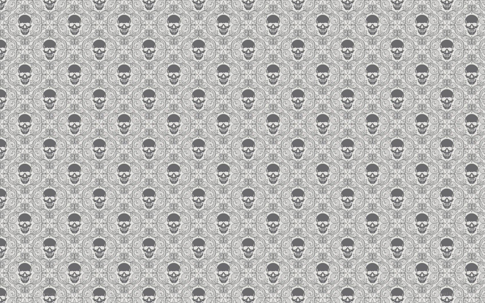 skull pattern wallpaper