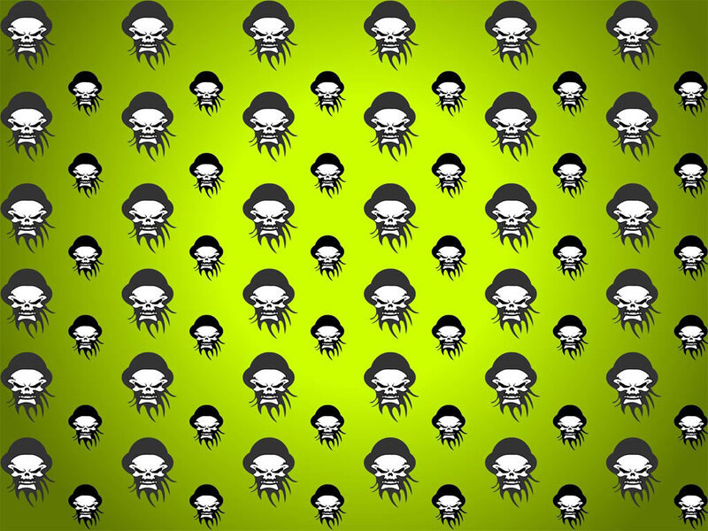 skull pattern wallpaper