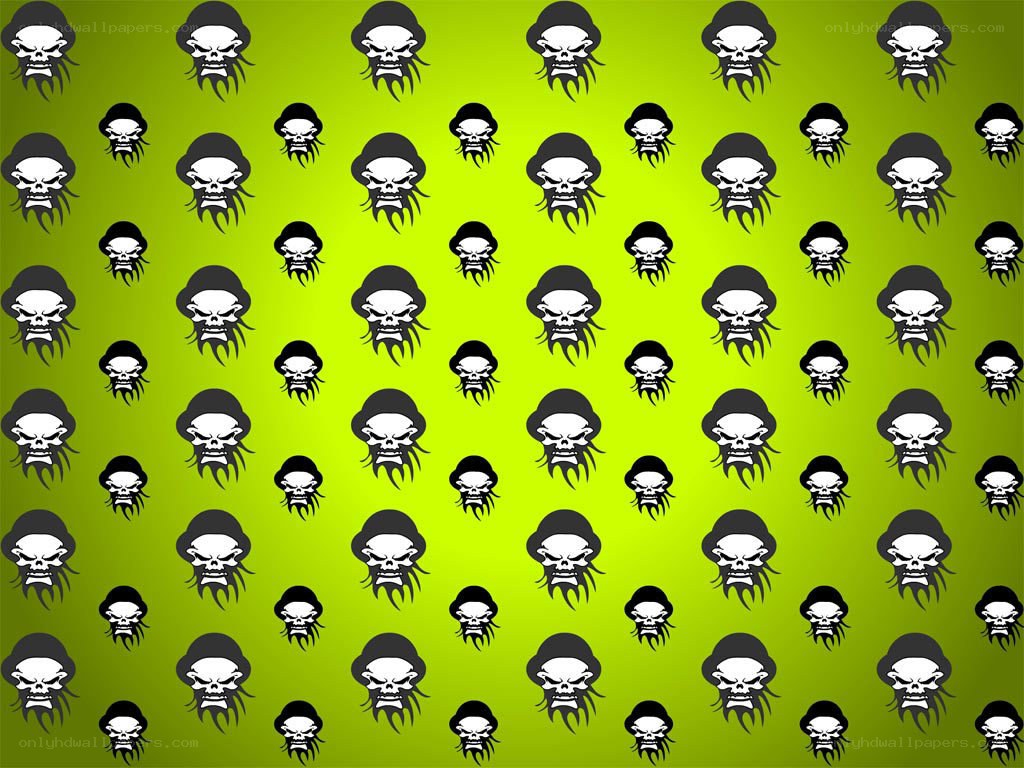 skull pattern wallpaper