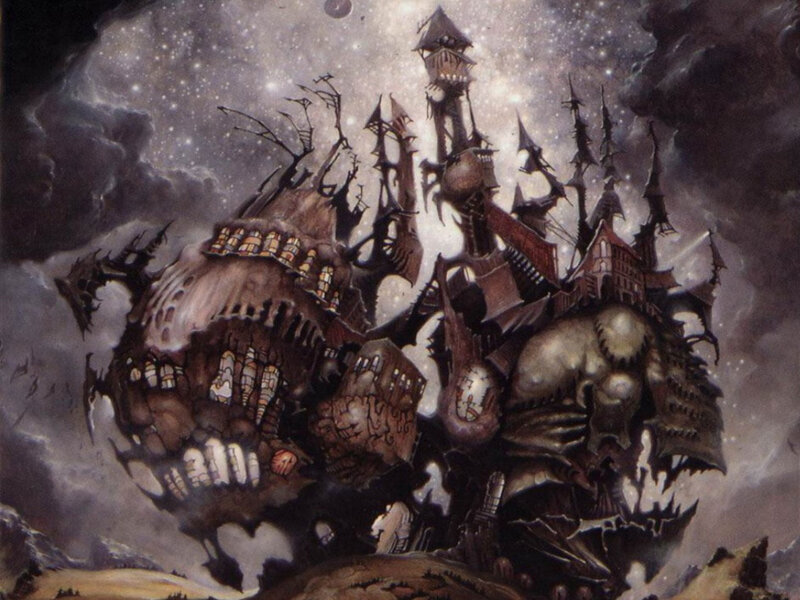 Skull-shaped Castle — Brown