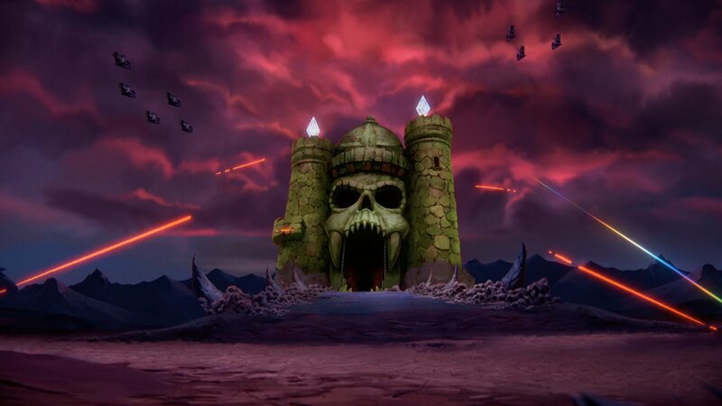 Skull-shaped Castle — Purple