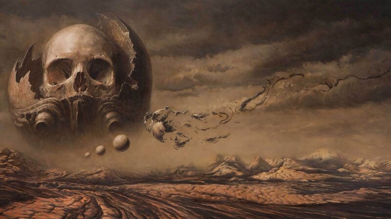 Skull-shaped Celestial Body