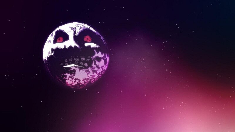 Skull-shaped Moon
